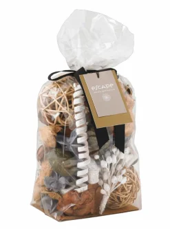 CASA ESCAPE INDIAN INSPIRATION Bougie Parfumée Dans Un Verre Blanc, Beige, Multicolore* Bougies|Bougies Parfumées