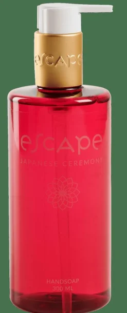 CASA ESCAPE JAPANESE CEREMONY Savon Mains En Distributeur Rouge* Soin Corporel