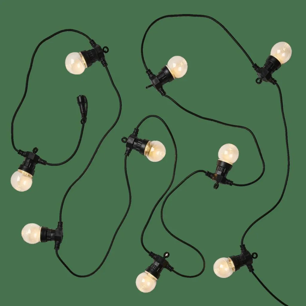 CASA FESTA Guirlande Lumineuse Avec 10 LEDS 8 Fonctions* Guirlandes Lumineuses