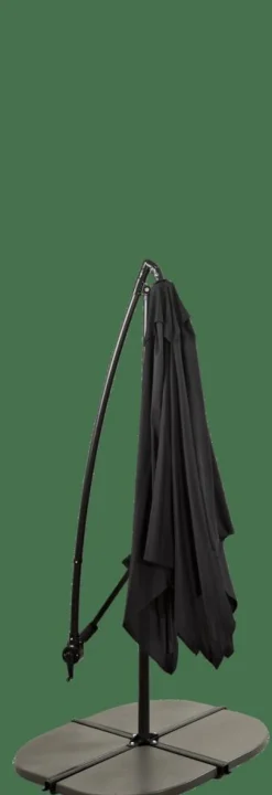 CASA FIJI Parasol Déporté Sans Pied De Parasol Noir* Parasols