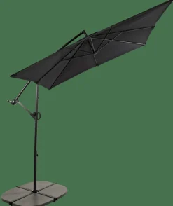 CASA FIJI Parasol Déporté Sans Pied De Parasol Noir* Parasols