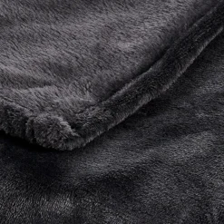 CASA FLANELLA Plaid Gris Foncé* Plaids