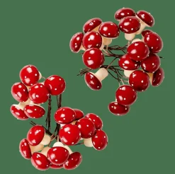 CASA FOAM Champignon Déco Rouge Foncé* Figures Déco