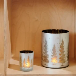 CASA FORESTSCENE Photophore Vert* Porte-Bougies