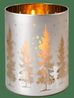 CASA FORESTSCENE Photophore Vert* Porte-Bougies