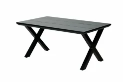 CASA FORMAX Table De Jardin Avec Pieds X Noir* Tables De Jardin