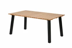 CASA FORMAX Table De Jardin Avec Pieds Natural/noir* Tables De Jardin
