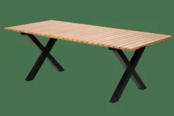 CASA FORMAX Table De Jardin Avec Pieds X Natural/blanc* Tables De Jardin