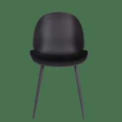 CASA FREYA Chaise De Salle à Manger Noir* Chaises De Salle À Manger