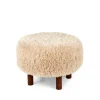 CASA FUZZ Tabouret Beige* Tabourets