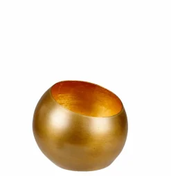 CASA GIMINI Support Bougie Chauffe-plat Doré* Porte-Bougies