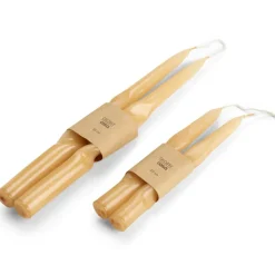CASA GLOSSY Set De 2 Bougies Beige* Bougies