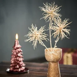 CASA GOLDY Chardon Champagne Doré* Branches Artificielles