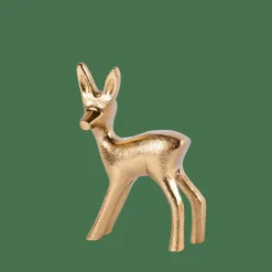CASA GOLDY Décoratif Cerf Doré* Figures Déco