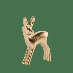 CASA GOLDY Décoratif Cerf Doré* Figures Déco