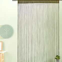 CASA GREEN Rideau à Franges Vert* Halloween|Rideaux