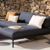 CASA HANNA Chaise Longue Teck Noir* Chaises Longues|Salon De Jardin