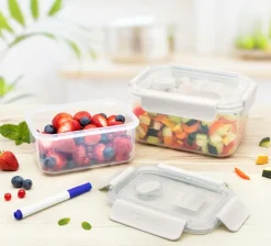 CASA HOMEY CLIP Marqueur Craie Pour Boîte Bleu* Aide Cuisine