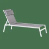 CASA HUGO Chaise Longue Blanc, Gris* Chaises Longues