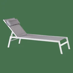 CASA HUGO Chaise Longue Blanc, Gris* Chaises Longues