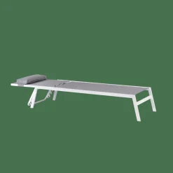 CASA HUGO Chaise Longue Blanc, Gris* Chaises Longues