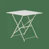 CASA IMPERIAL Table Pliante Carré Sable* Tables Bistrot|Tables De Jardin