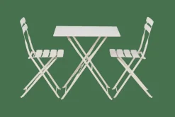 CASA IMPERIAL Table Pliante Carré Sable* Tables Bistrot|Tables De Jardin