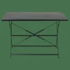 CASA IMPERIAL Table Pliante Rectangulaire Noir* Tables Bistrot|Tables De Jardin