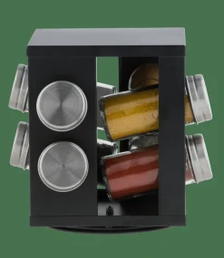 CASA INDUSTRIA Carrousel à épices 8 Récipients Noir* Pots À Épices