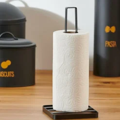 CASA INDUSTRIA Porte Essuie-tout Noir* Accessoires De Cuisine