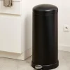 CASA INDUSTRIA Poubelle à Pédale 27 L Noir* Poubelles De Cuisine