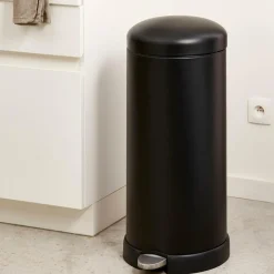 CASA INDUSTRIA Poubelle à Pédale 27 L Noir* Poubelles De Cuisine