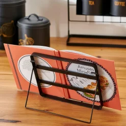 CASA INDUSTRIA Support à Livre Noir* Accessoires De Cuisine