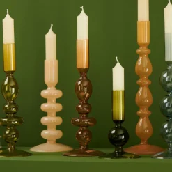 CASA ISA Bougeoir Brun* Bougeoirs