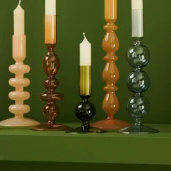 CASA ISA Bougeoir Vert* Bougeoirs