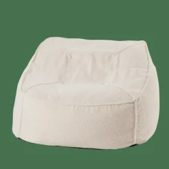 CASA JACKI Fauteuil Pouf Poire Blanc* Canapés