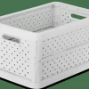 CASA JACQUI Caisse Pliante M Gris Clair* Coffres De Rangement