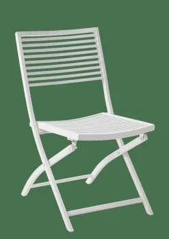 CASA JESSE Chaise Pliante Blanc, Beige* Chaises Bistrot|Chaises De Jardin