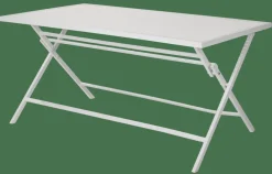 CASA JESSE Table Pliante Blanc* Tables De Jardin