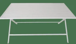 CASA JESSE Table Pliante Blanc* Tables De Jardin