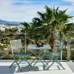 CASA JESSE Table Vert* Ensembles De Balcon|Tables Bistrot