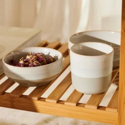 CASA JESSIE WHITE Mug Sans Anse Blanc* Mugs