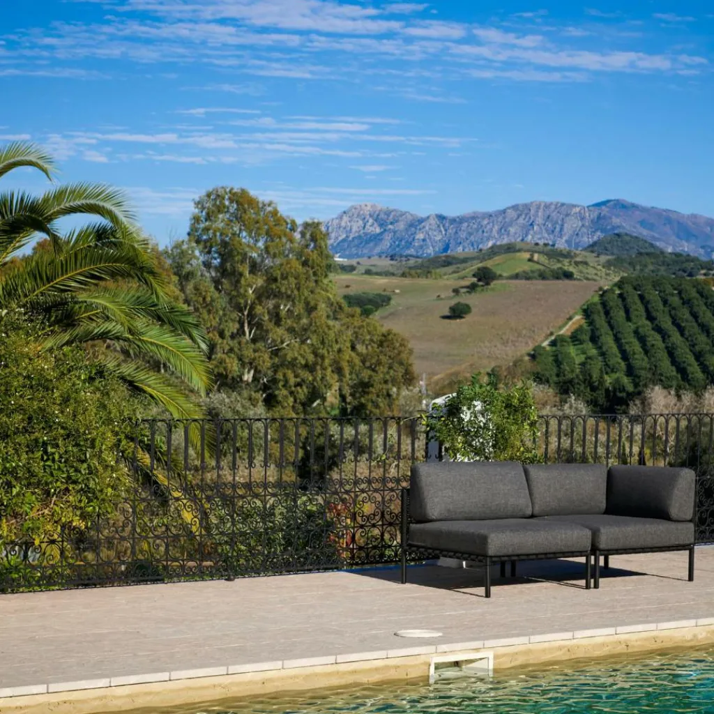 CASA JUMBO Fauteuil Lounge Noir* Salon De Jardin