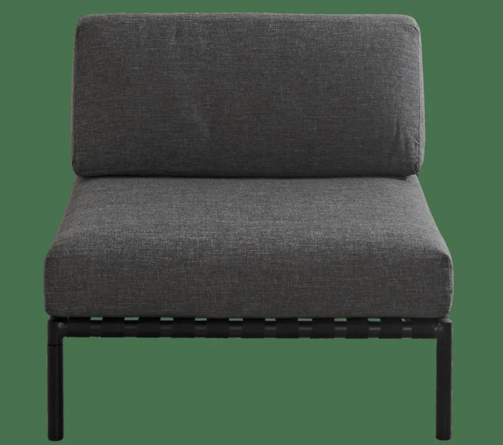 CASA JUMBO Fauteuil Lounge Noir* Salon De Jardin