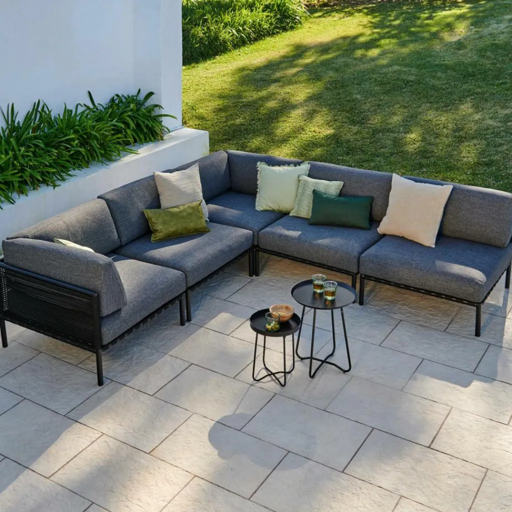 CASA JUMBO Fauteuil Lounge Noir* Salon De Jardin