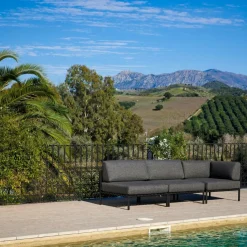 CASA JUMBO Fauteuil Lounge Noir* Salon De Jardin