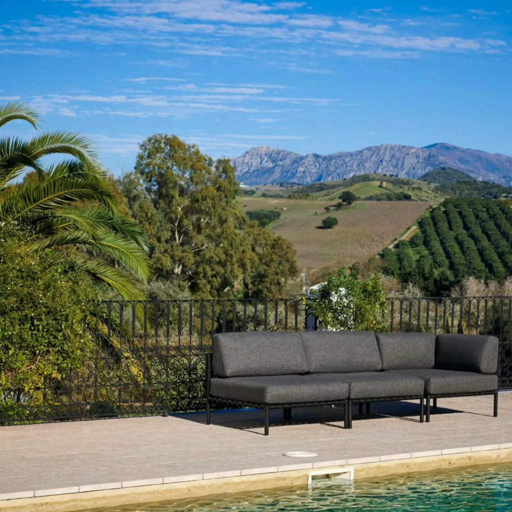 CASA JUMBO Fauteuil Lounge Noir* Salon De Jardin