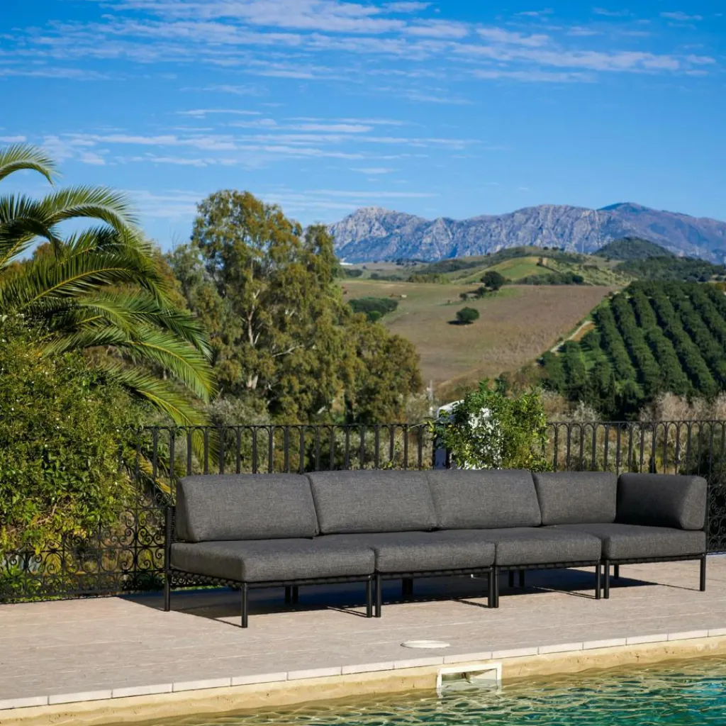 CASA JUMBO Fauteuil Lounge Noir* Salon De Jardin