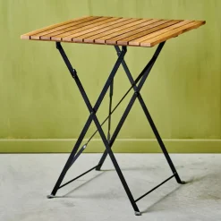 CASA KAPAS Table Pliante Naturel* Tables Bistrot|Tables De Jardin