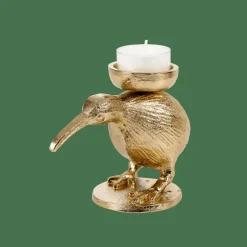 CASA KIWI Support Pour Bougie Chauffe-plat Doré* Porte-Bougies
